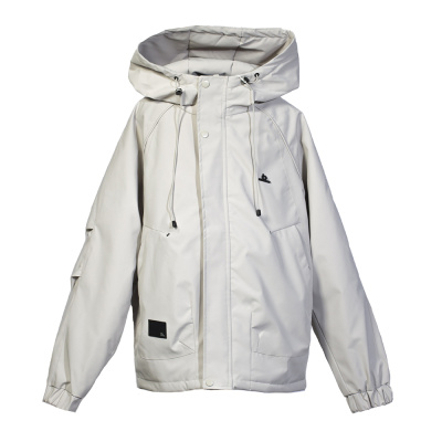 W-03 Куртка, курточная ткань, весна, 140-164, для мальчика, "Bolaihidon"  (Бежевый, 140)