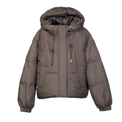 78103 Куртка, курточная ткань, весна, 122-152, для девочки, "Bolaihidon"  (Коричневый, 122)