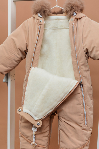 204-26з Комбинезон-трансформер Парис Мягкий беж (5)